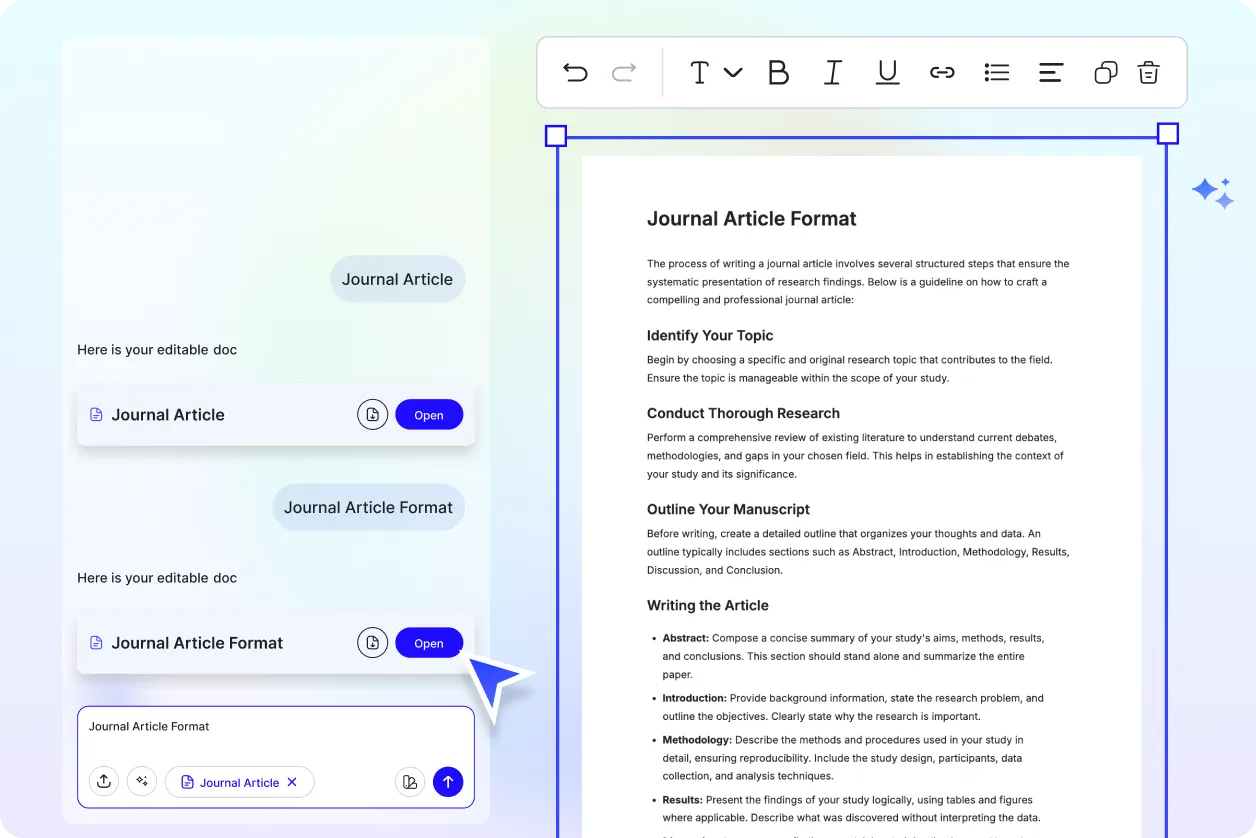 Free AI Journal Article Generator, Free Journal Article Maker Online